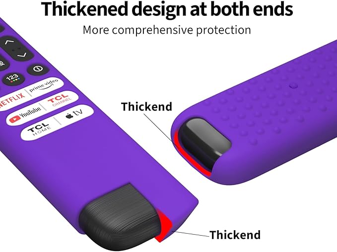 Hi Color Silicone Cover for TCL RC813 FMB1/RC923/RC902V Remote Protective Case - Image 4
