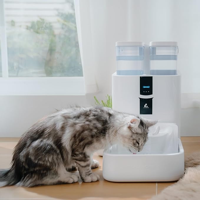 DailyFresh Cat Water Fountain 10L/338 oz Self Refilling, Pet Drinking Fountains - Image 6
