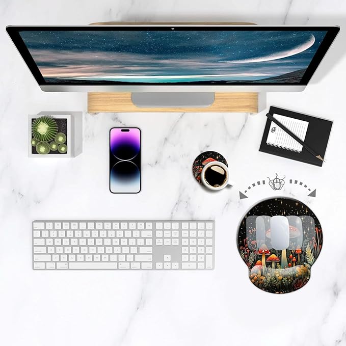 Ergo Comfort Gel Wrist Rest Mouse Pad-Ergonomic Office Mousepad - Image 3