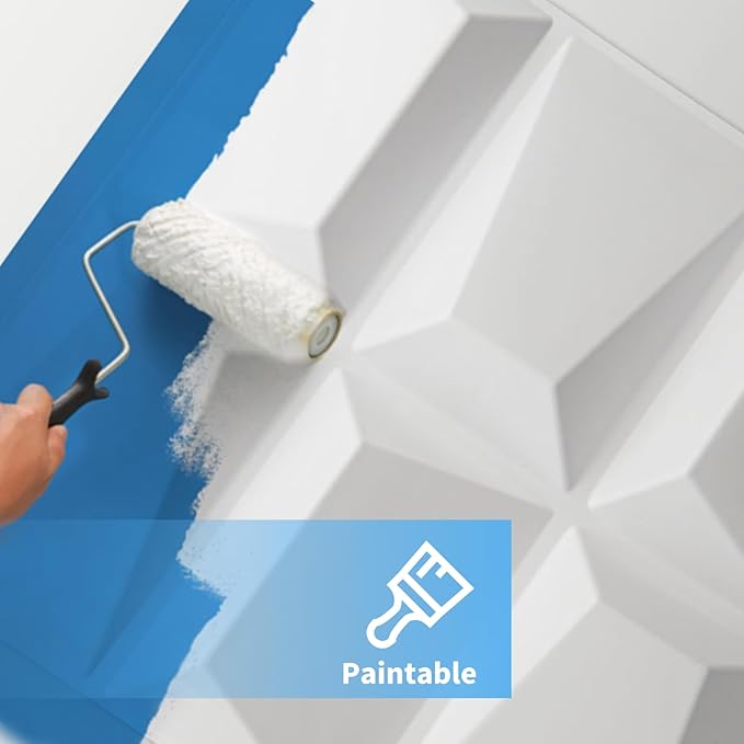 Art3d Decorative 3D Wall Panel, 32 Sq.FT PVC Interior Wall Decor - Image 4