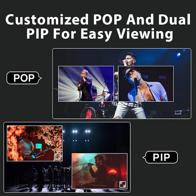 Cinetreak C2S HDMI & SDI 5.5'' Screen Multi-Format PTZ Control Video Switcher - Image 6