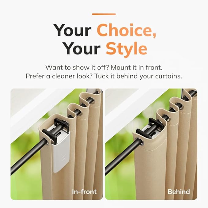Ryse SmartCurtain | Motorized Curtain | Turn Current Curtains into Electric - Image 3
