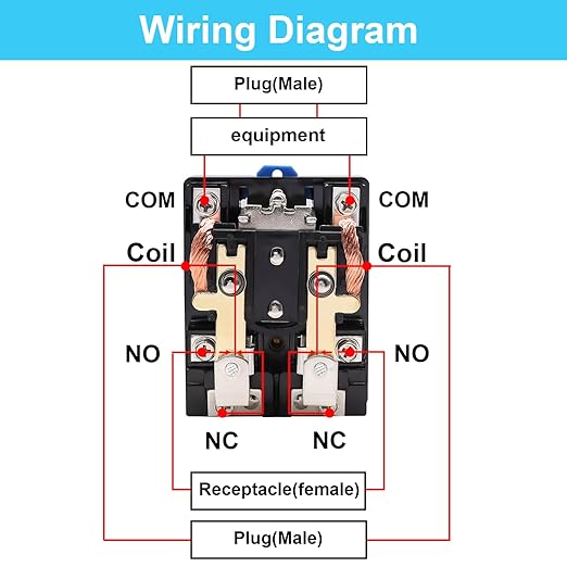 TWTADE/JQX-62F-2Z Coil Voltage AC 12V 80A DPDT Electronmagnetic Relay, High - Image 6