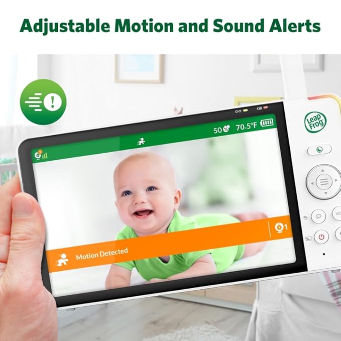 LeapFrog 2-Camera Color Night Vision Video Baby Monitor - Image 6