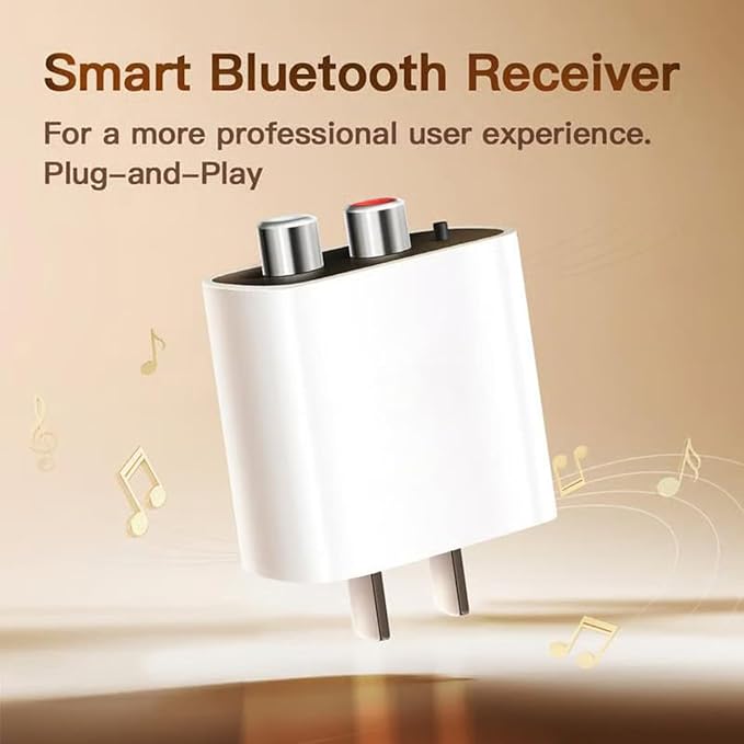 Bluetooth 5.4 Receiver – Upgrade Old Speakers to Wireless Audio, - Image 4