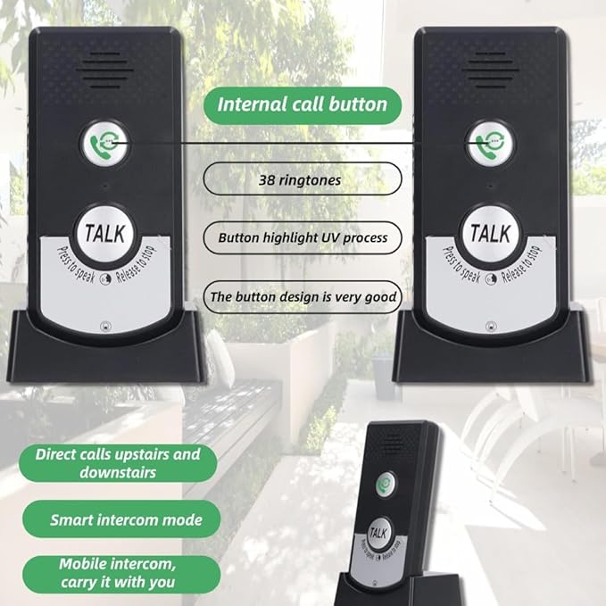 Intercom System for Home, 2 Way Voice Intercom Wireless, Home Intercom System - Image 3
