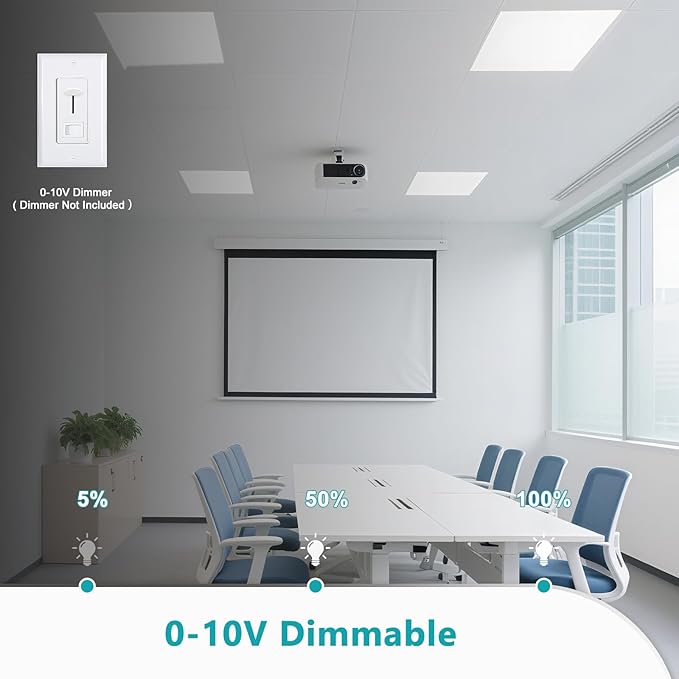 VocgoUU 2x2 LED Flat Panel Light – 24 Pack, 3 Wattage 30W/40W/50W & 4 CCT - Image 4