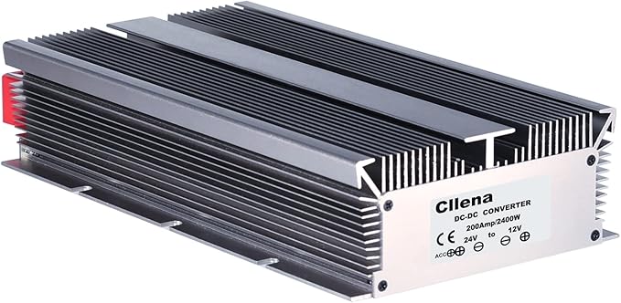 Cllena 24V to 12V Step Down Converter Voltage Regulator 200A 2400W Waterproof - Image 2