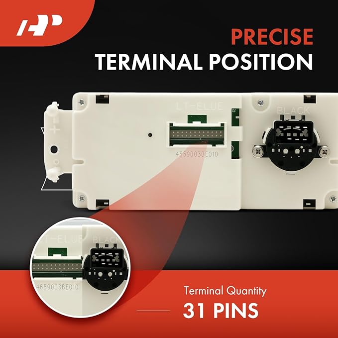 A-Premium Manual Climate Control Module A/C& Heater Control Panel Compatible - Image 5