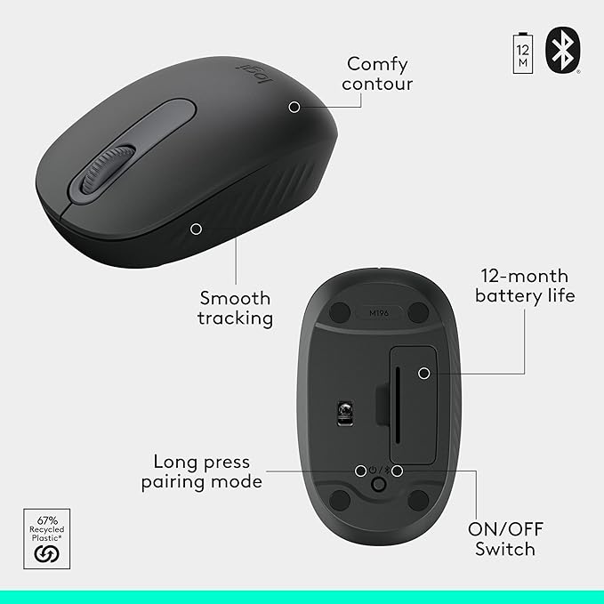 Logitech MK250 Bluetooth Wireless Mouse and Keyboard Combo: Fast & Easy - Image 7
