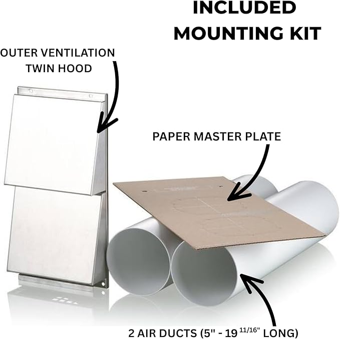 VENTS-US Micra 60 Kit – Ductless Wall Mount HRV Ventilation Fan - Image 4