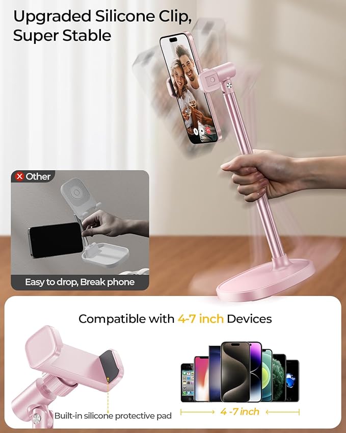 DIMONCOAT Cell Phone Stand for Desk, Stocking Stuffers Gifts for Teens Girls - Image 5