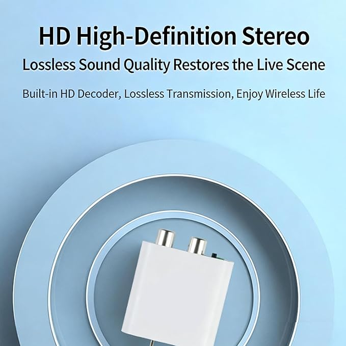 wantract Bluetooth 5.4 Receiver – Upgrade Old Speakers to Wireless Audio - Image 9