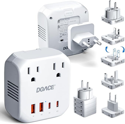 2000W Voltage Converter US to Europe by DOACE