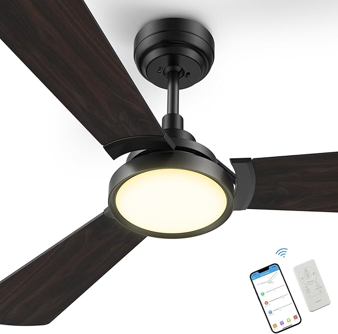 SMAAIR 56inch Smart Wifi Ceiling Fans by SMAAIR