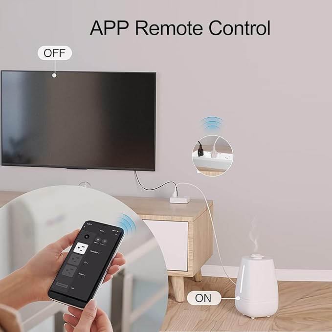 UseeLink WiFi Smart Power Strip, Surge Protector - Image 4