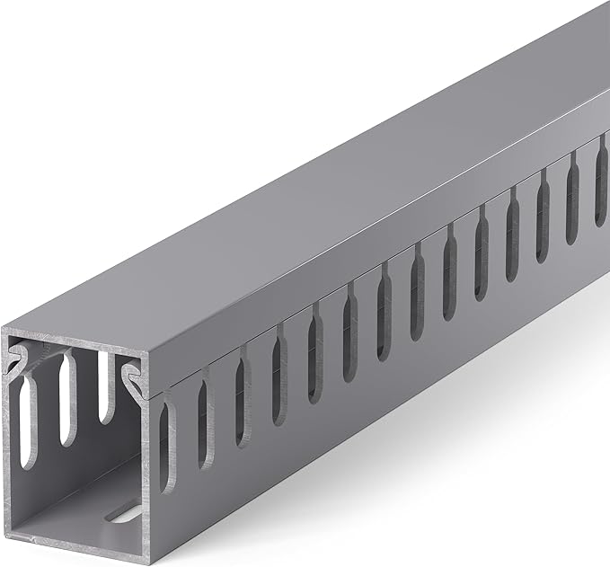 ZhiYo H1.6in W1.2in Professional Server Rack Cable Management Raceway, 99in by ZhiYo