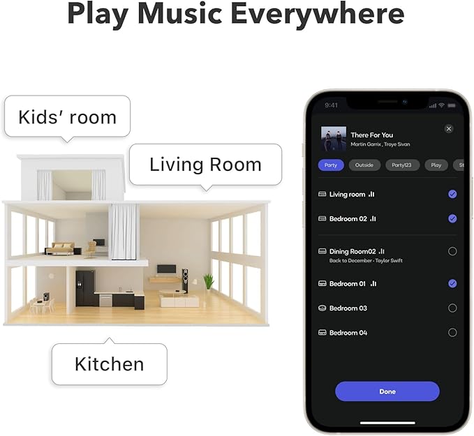 WiiM Mini AirPlay 2 Wireless Audio Streamer, Preamplifier, Works - Image 8