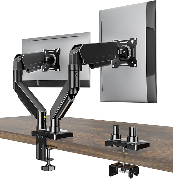 Dual Monitor Stand, Adjustable Monitor Desk Mount by 1