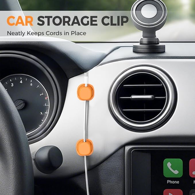 Magnetic Cord Organizer Holder, Upgrade Cord Holder - Image 8