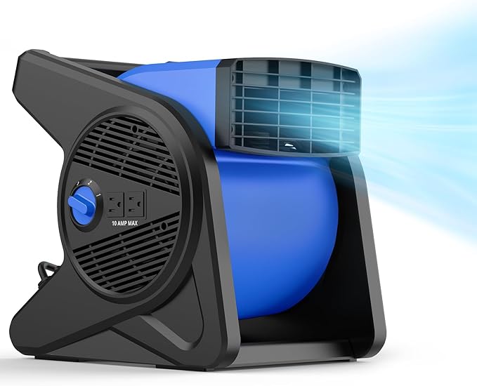 shinic 15" pivoting blower fan, portable pivoting blower fan by SHINIC