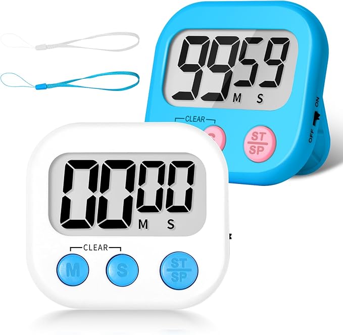 ZILLEEN Classroom Timer for Kids Teachers 2 Pack Digital Timers by ZILLEEN
