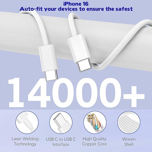 10FT iPhone 17 16 15 Pro Charger - Image 6