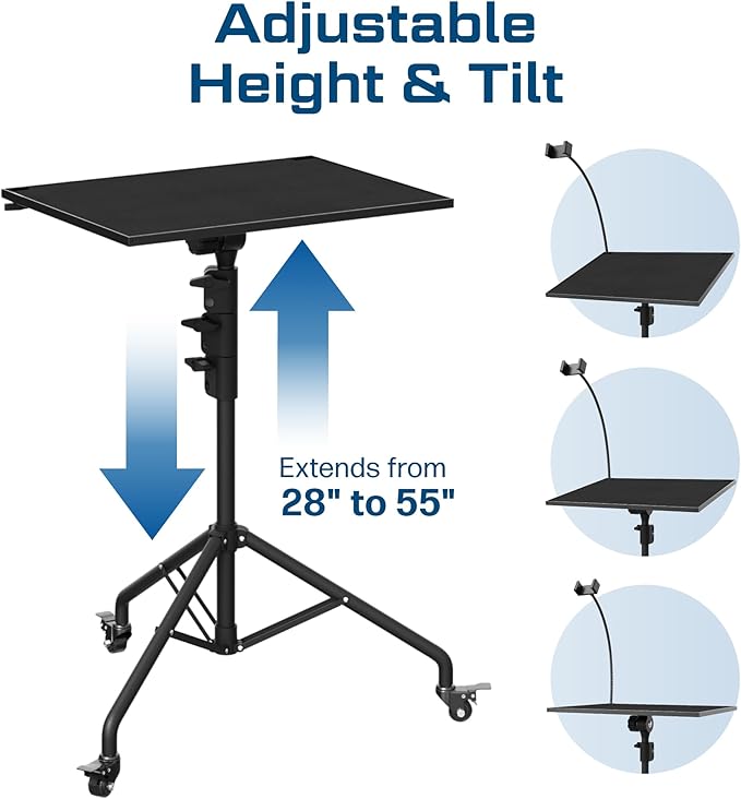 DYNAMO TECH Projector Stand Tripod Laptop Tripod - Image 3