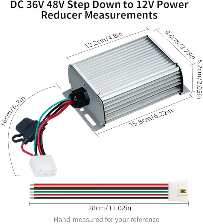 DC-DC 96V 84V 72V 60V 48V 36V to 12V 30A 360W Step Down Converter Voltage - Image 3