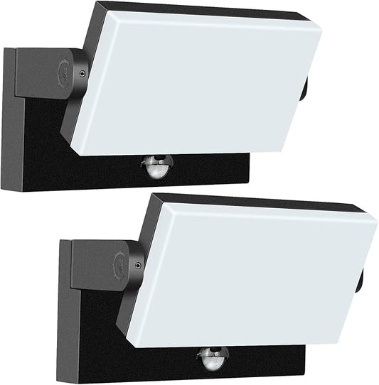 rosykite 40W LED Wall Pack Lights Outdoor Motion Sensor, 360 °Rotation 5000K by RosykiteBuyNow