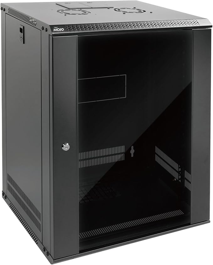 Tecmojo 15U Wall Mount Rack Network Cabinet by Tecmojo