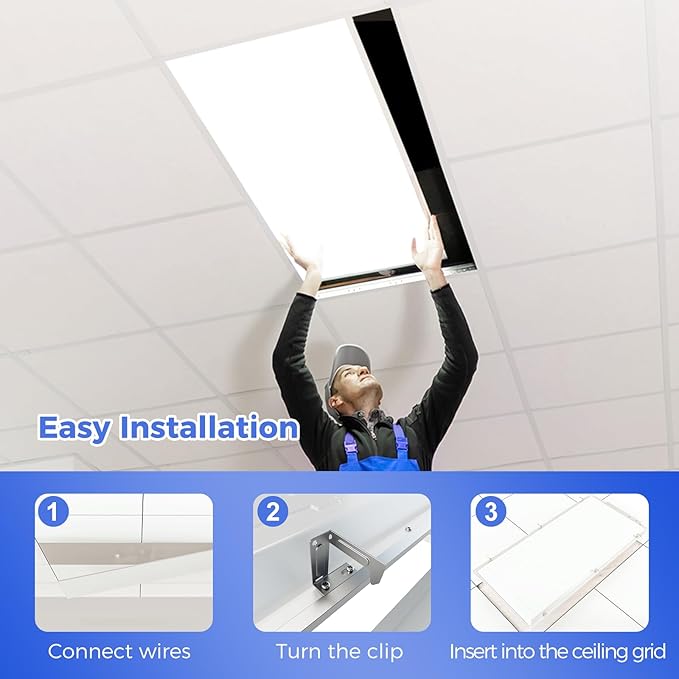 AIKVSXER 36 Pack 2x4 LED Flat Panel Light - Image 5