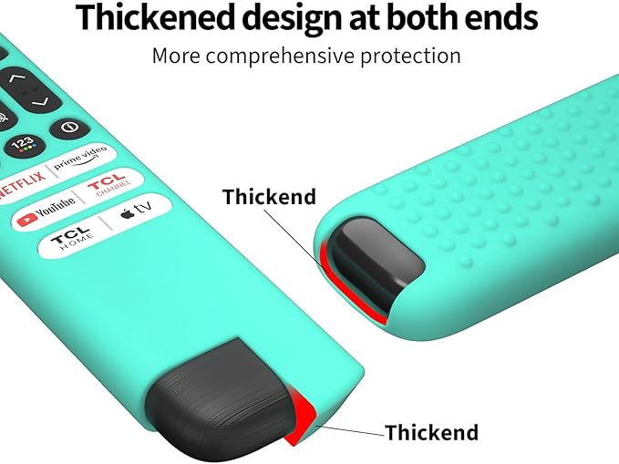 Hi Color Silicone Cover for TCL RC813 FMB1/RC923/RC902V Remote Protective Case - Image 4