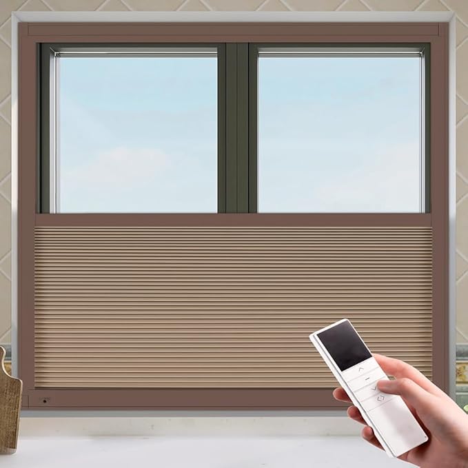 LEXEN Smart Bottom Up Honeycomb Shades by Unknown