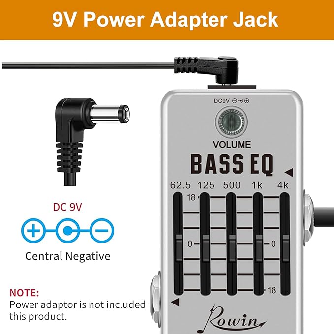 Rowin Bass Equalize Pedal 5 Band - Image 5