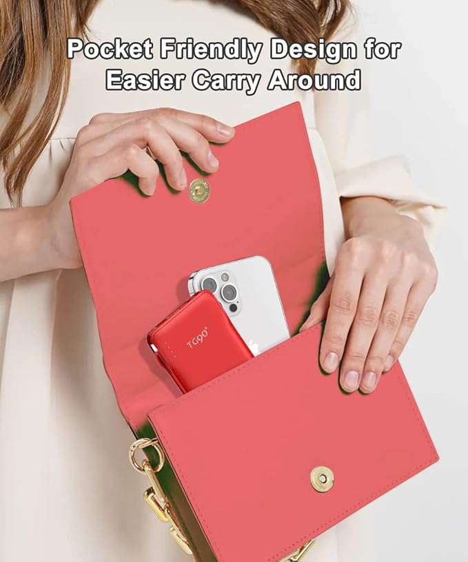 TG90° Portable Charger 10000mah Cell Phone Battery Backup, Ultra Slim Power Bank - Image 5