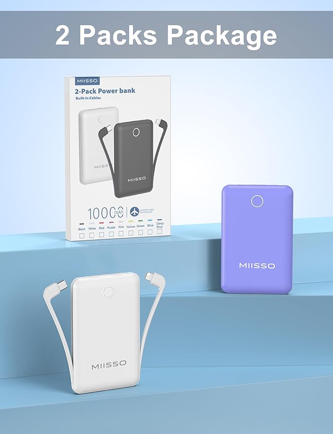 10000mAh Mini Portable Charger - Image 8