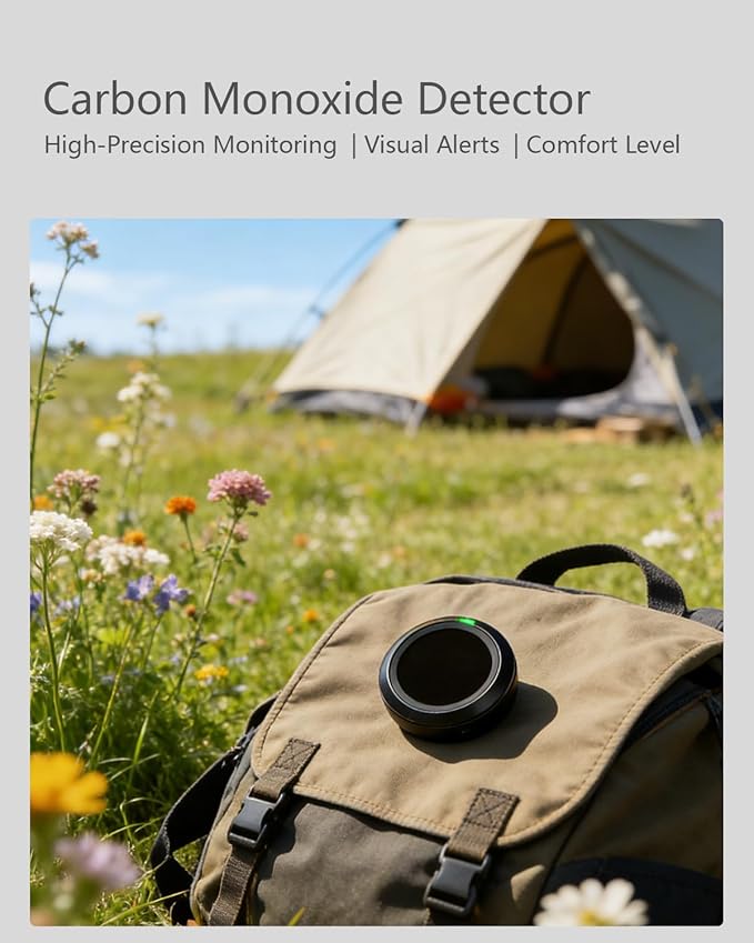 Portable Rechargeable Carbon Monoxide Detector & Monitor – CO Tester - Image 2