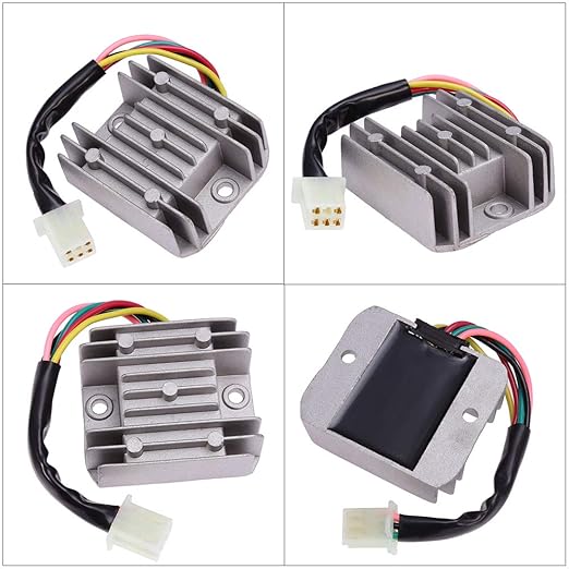 Ignition Coil 6 Pin CDI Voltage Regulator Rectifier Solenoid Relay Kit - Image 8
