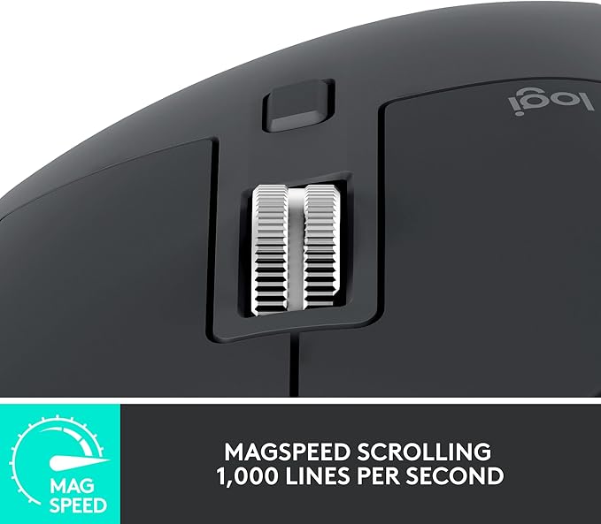Logitech MX Master 3S Wireless Mouse Standard Edition - Image 4
