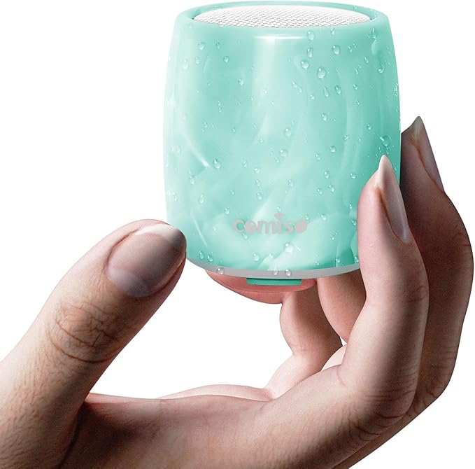 Waterproof Speaker, Small Bluetooth Speaker by COMISO