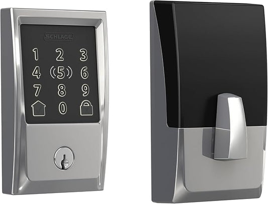 Schlage BE499WB CEN 625 Encode Plus WiFi Deadbolt Smart Lock, Keyless Entry by SchlageLockCompany