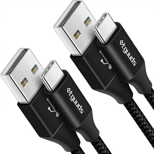 etguuds USB A to USB C Cable 4ft, 3A Fast Charging Type C Charger Cord by etguuds