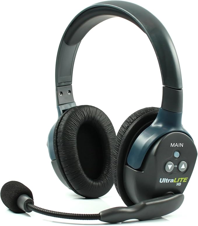 EARTEC ULDM-HD Ultralite HD Dual Ear Replacement Main Headset, HD Version Only by Eartec