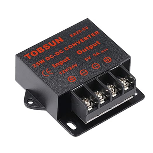 MGGi DC/DC 12V 24V to 5V 5A 25W Voltage Reducer Converter Regulator, Step Down - Image 2