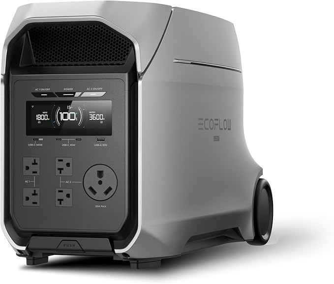 EF ECOFLOW DELTA 3 Ultra Plus Portable Power Station, 3072Wh LiFePO4 Battery by EFECOFLOW