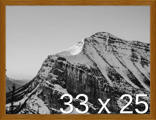 Frame It Easy 33 x 25 Hazel Wood Frame by FrameItEasy