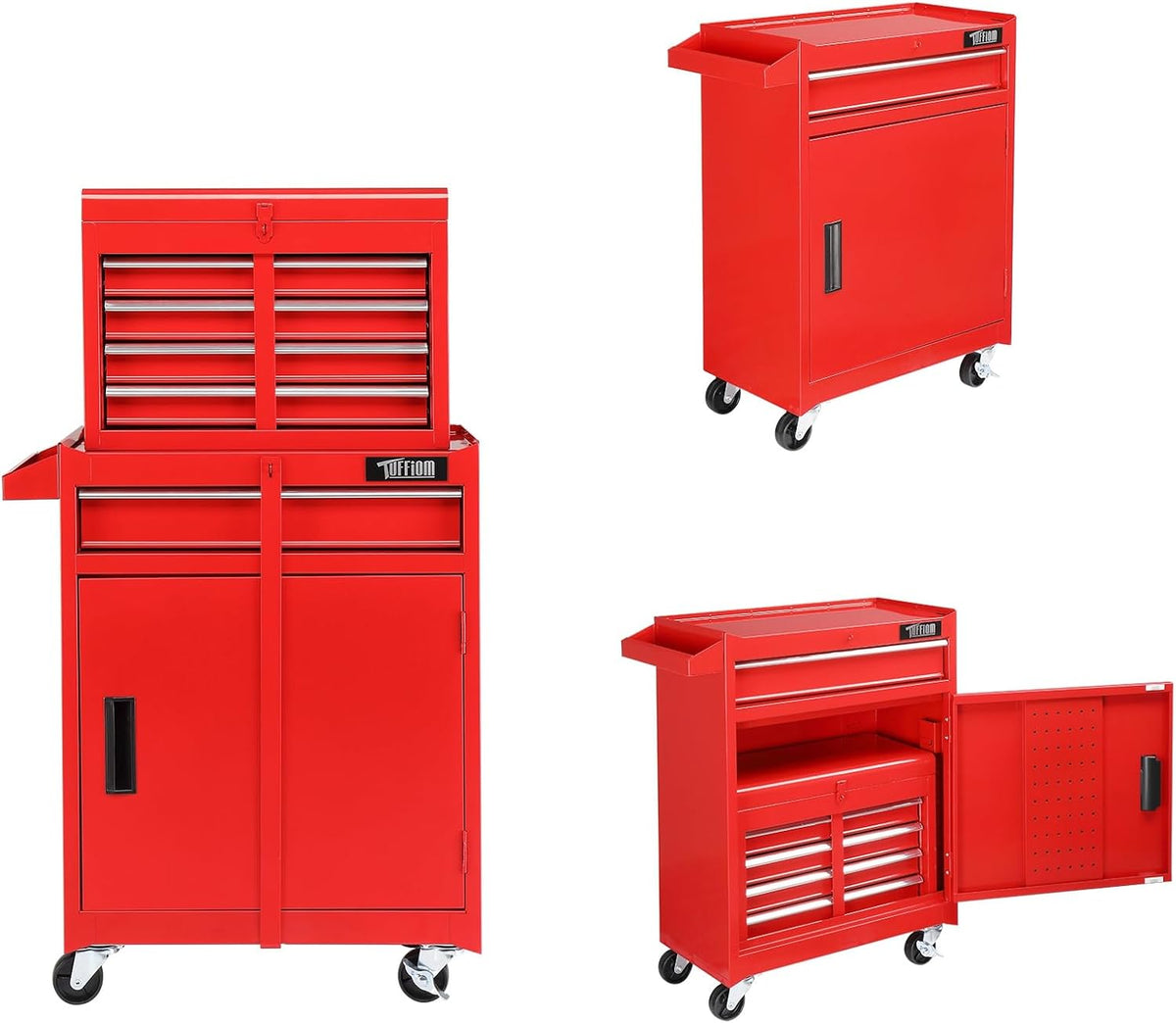 tuffiom 5-drawer rolling tool chest, tool storage cabinet, main product view