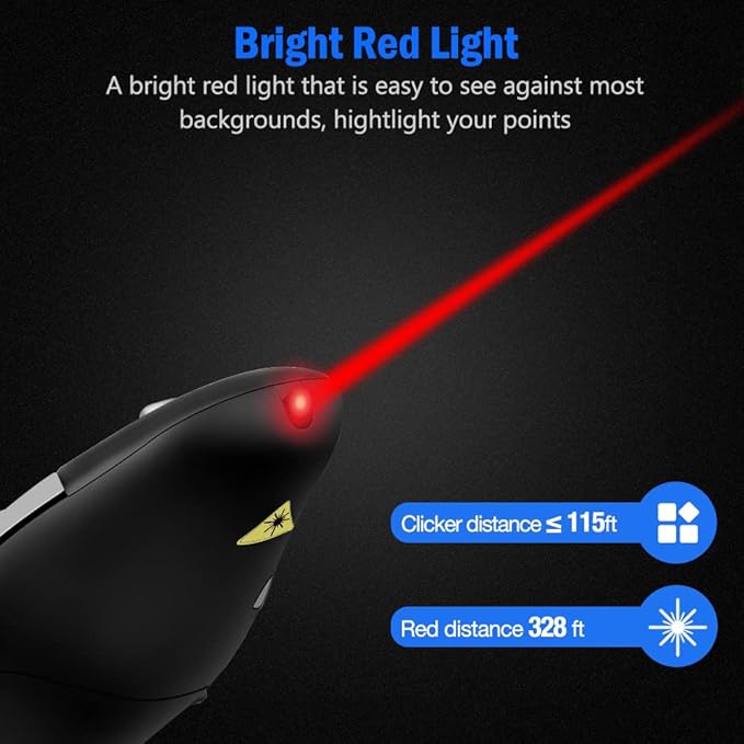 Presentation Remote Clicker, Wireless Presenter - Image 3