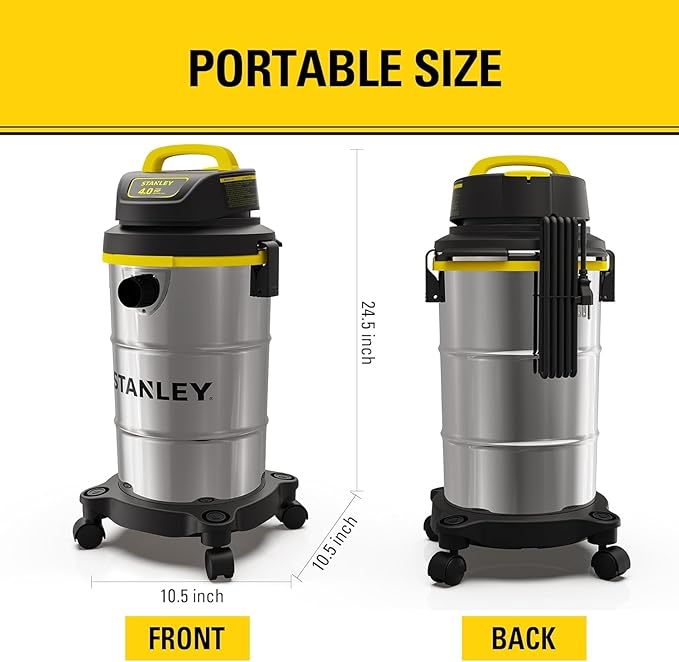STANLEY Wet Dry Vacuum 5 Gallon - Image 4